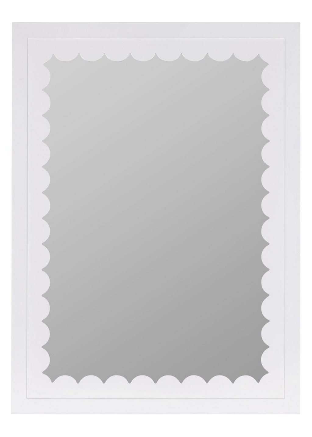 Gigi White Wall Mirror