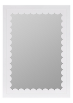 Gigi White Wall Mirror