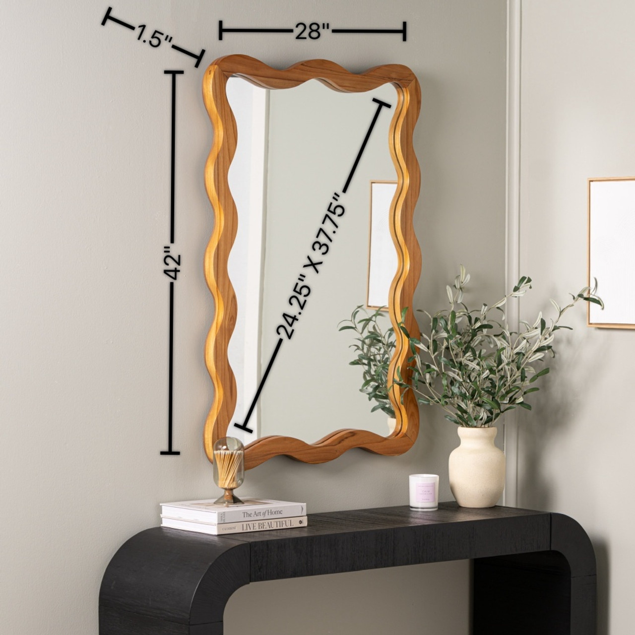 Swirl Wall Mirror