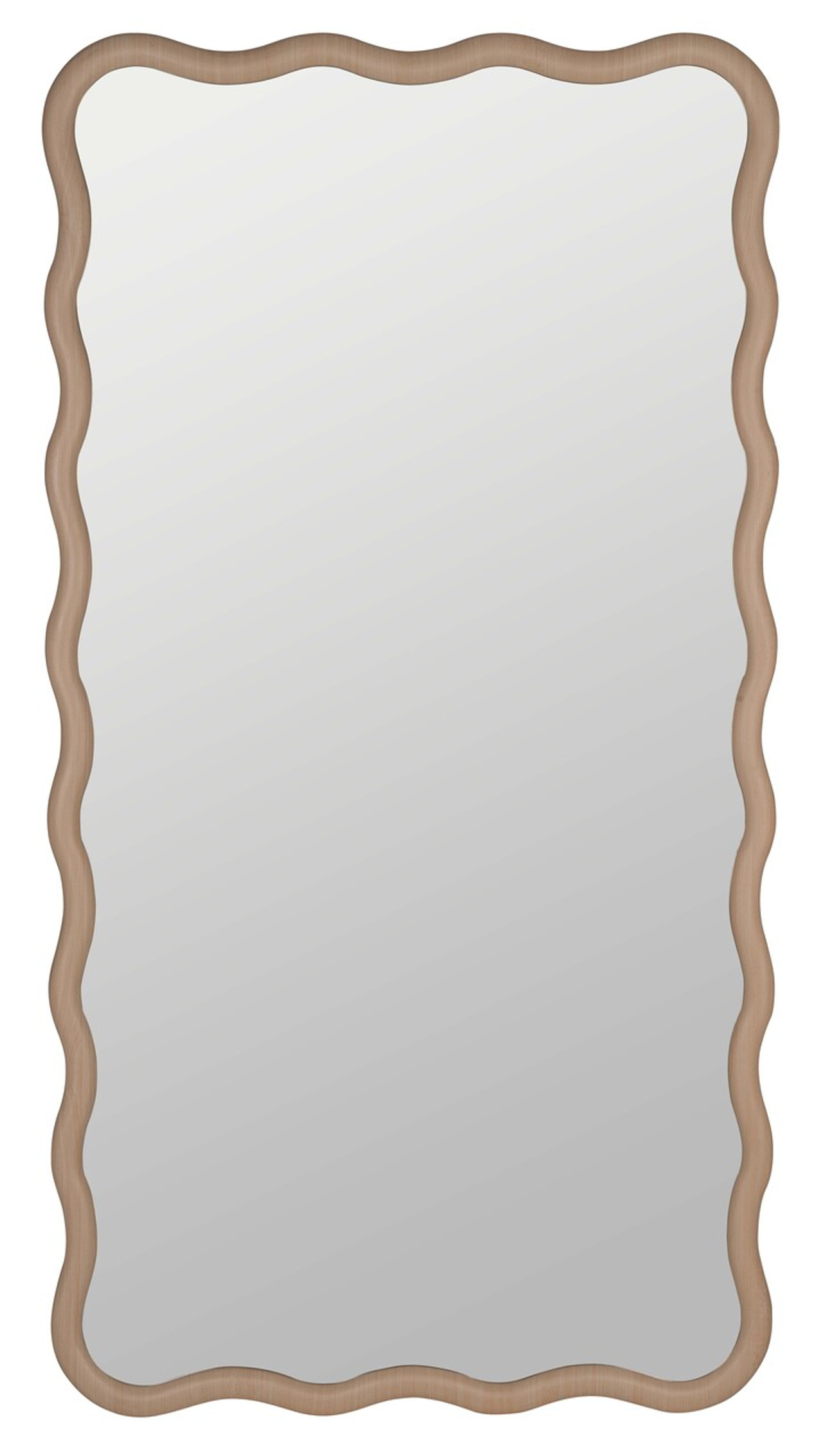 Basel Natural Floor Mirror
