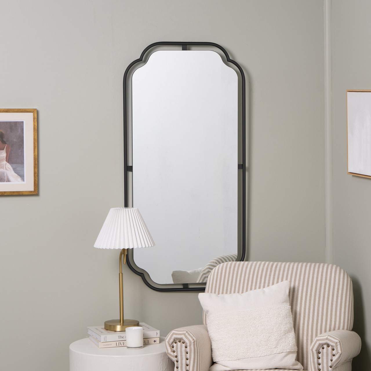 Sebastian Black Full Length Mirror