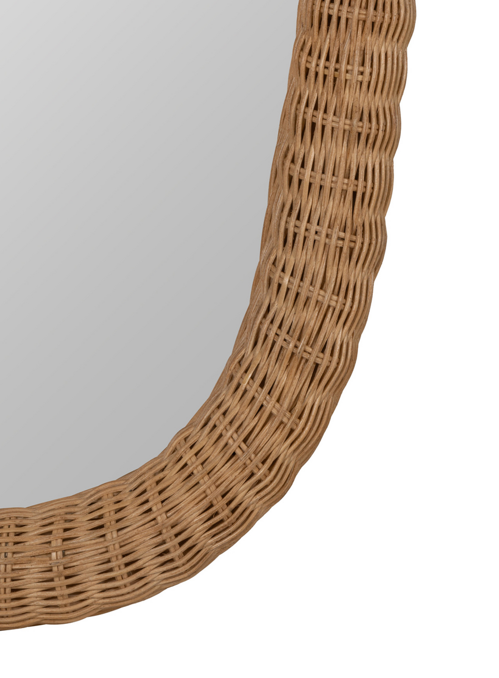 Soi Rattan Wall Mirror