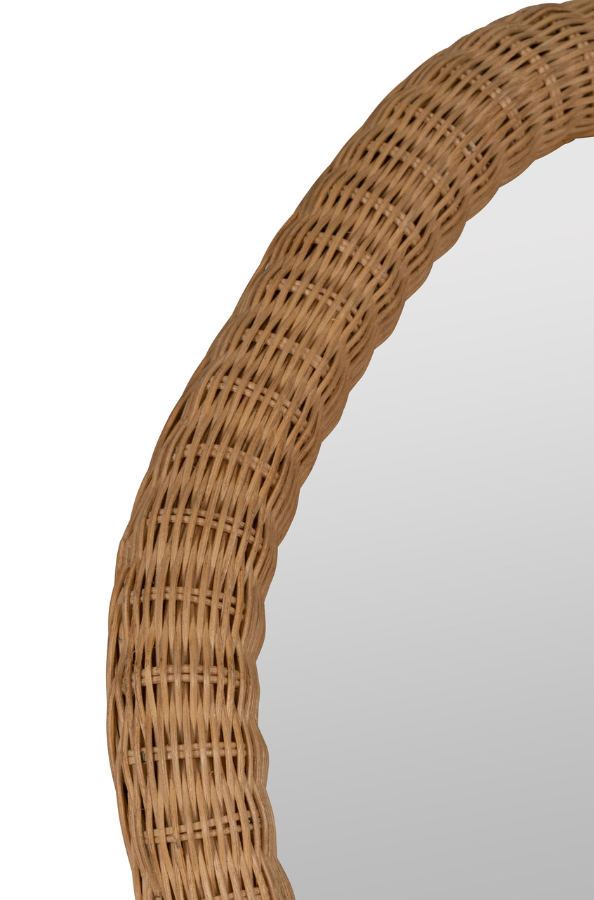 Soi Rattan Wall Mirror