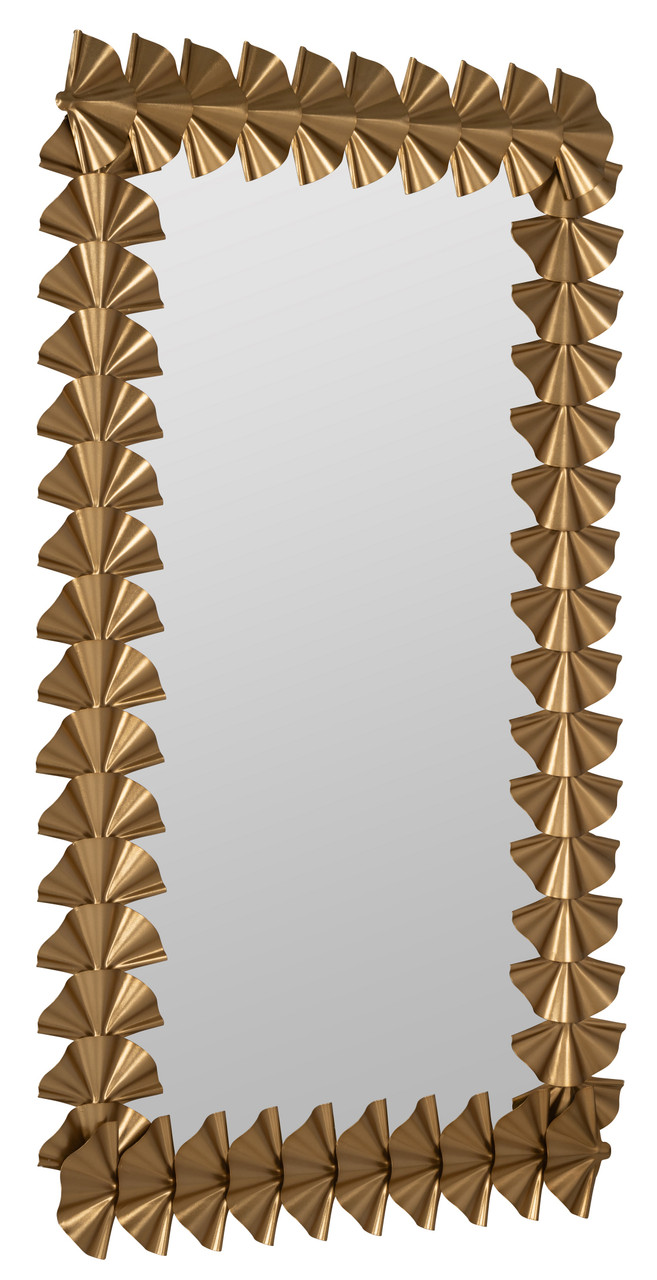 LaVita Vertical Gold Wall Mirror