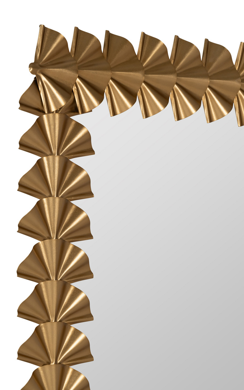 LaVita Vertical Gold Wall Mirror