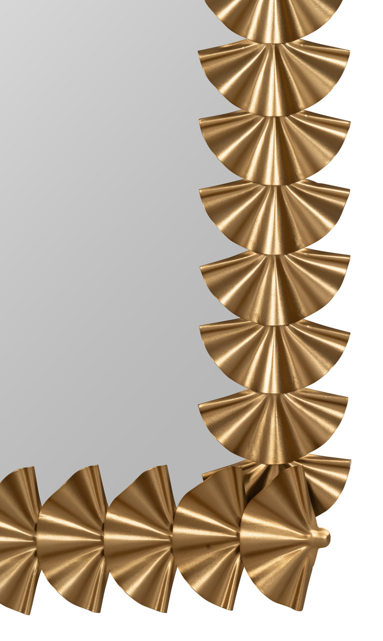 LaVita Vertical Gold Wall Mirror