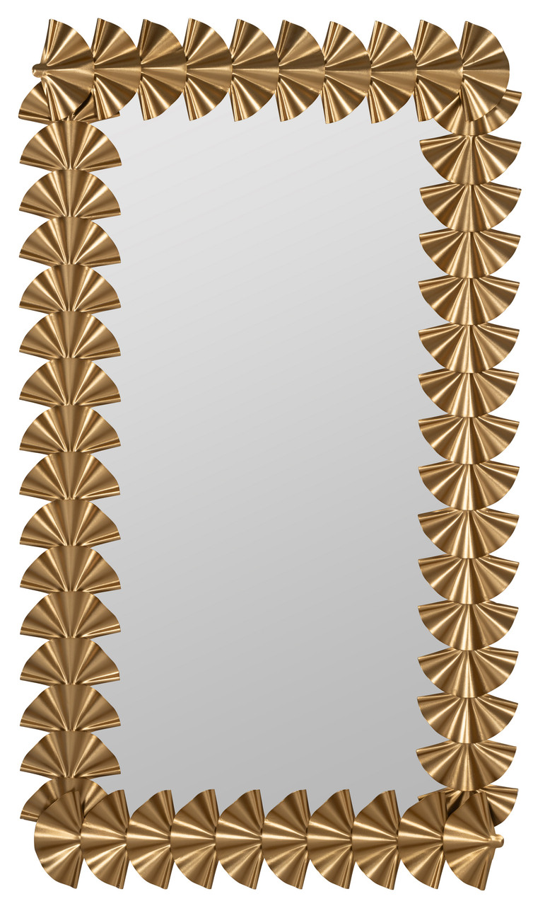 LaVita Vertical Gold Wall Mirror