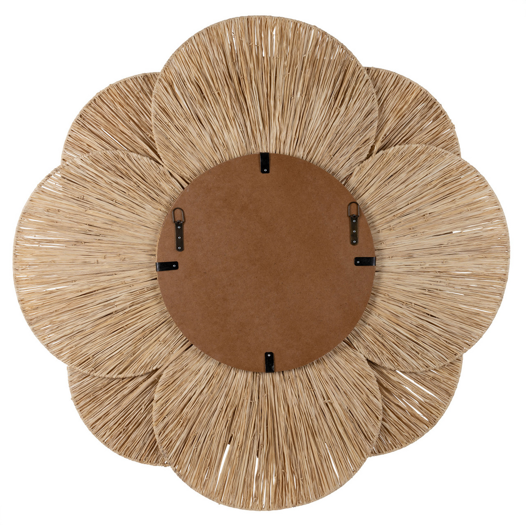 Blossom Rattan Wall Mirror