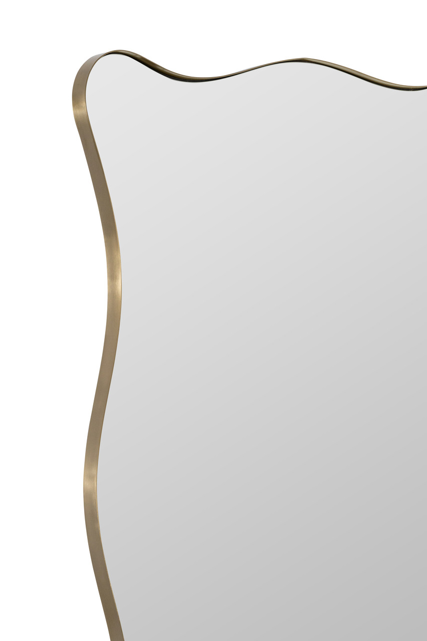 Wyatt Gold Leaner Mirror