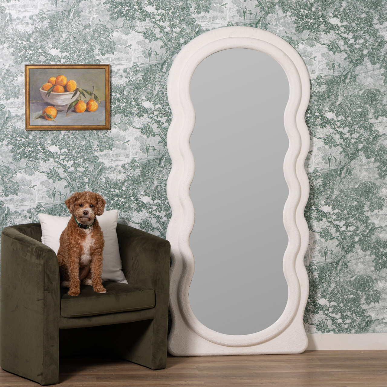 Haus Wavy Floor Mirror