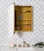 Gabby Gold Medicine Cabinet