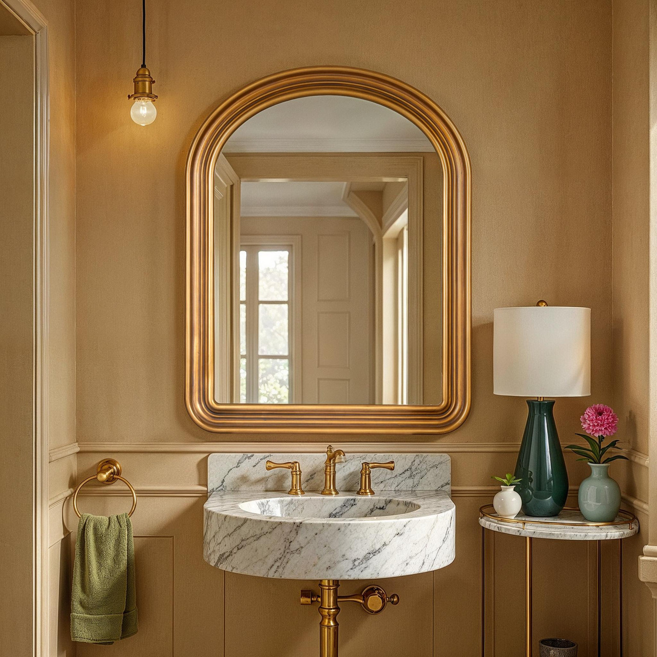 Madison Gold Wall Mirror