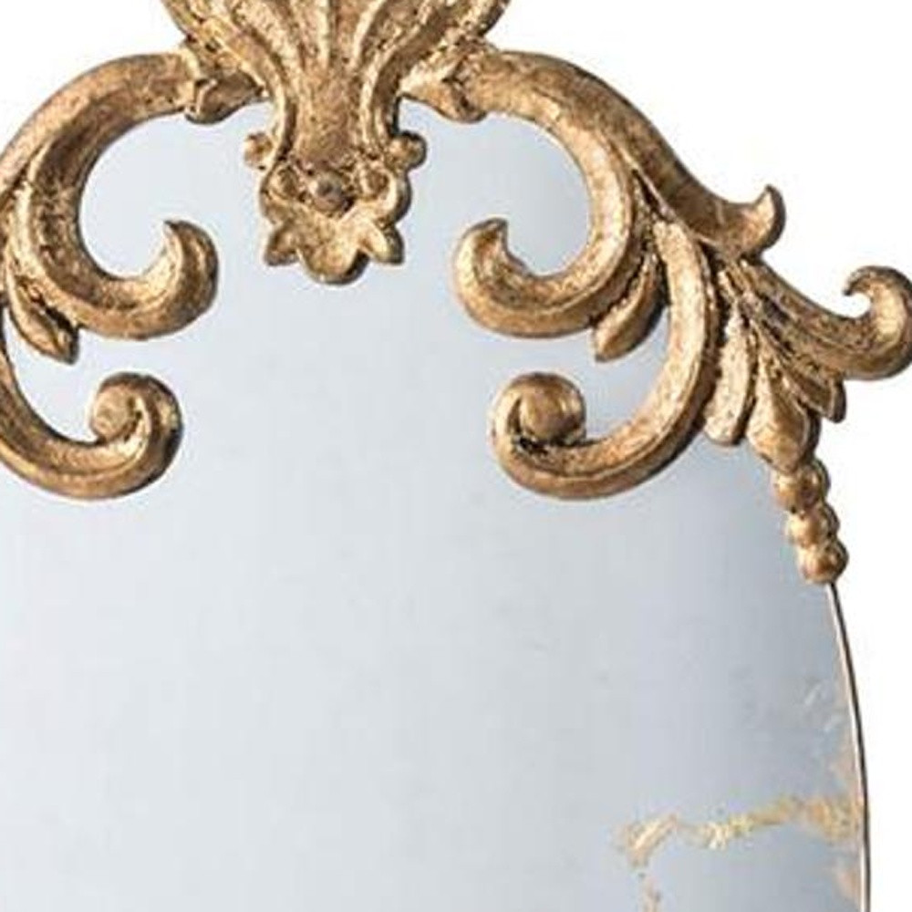 Antiqua Crown  Ornate Mirror