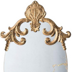 Antiqua Crown  Ornate Mirror