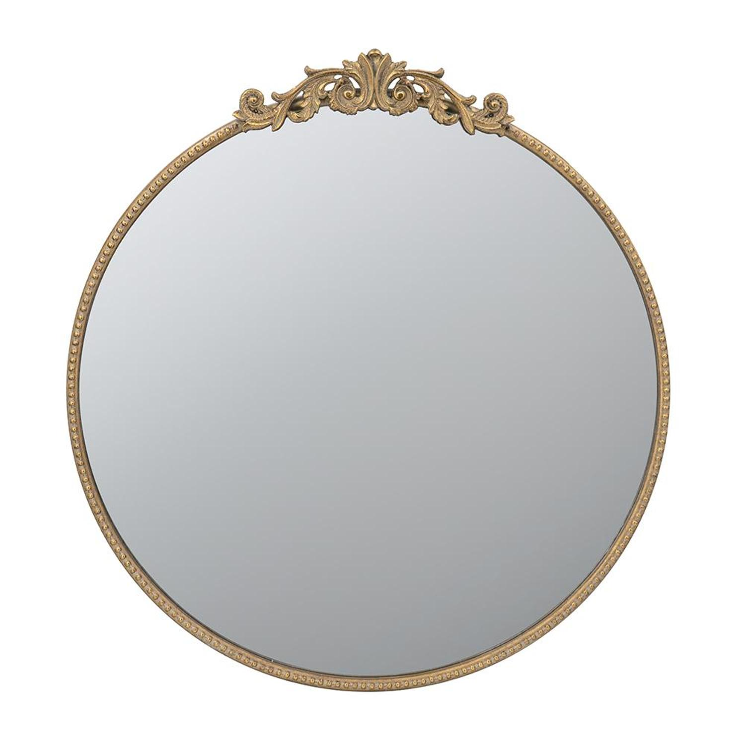 Gold Crown Iron Mirror