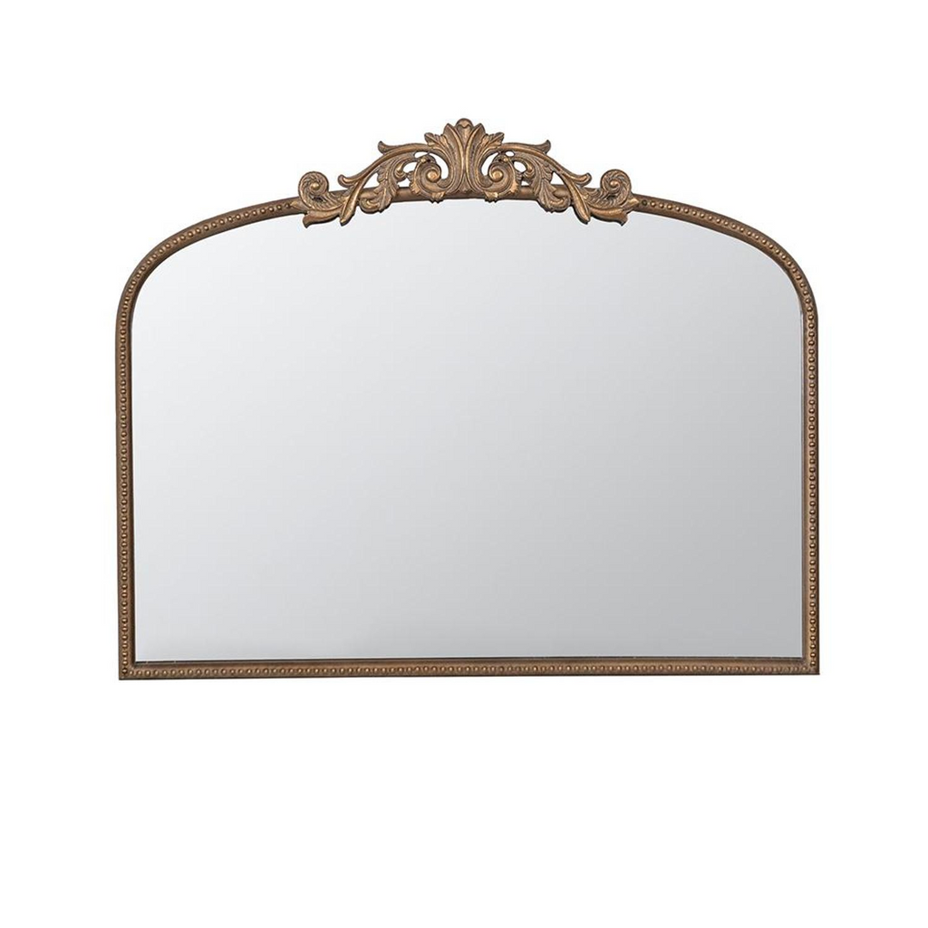 Gold Arch Ornate Accent Mirror