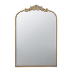 Gold Arch Ornate Accent Mirror