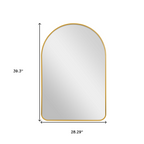 Golden Arch Vanity Mirror