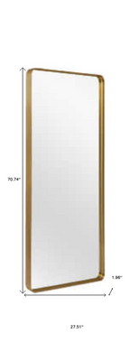 Imperial Gold Floor Mirror