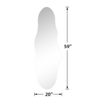 Abstracta Irregular Shaped Wall Mirror