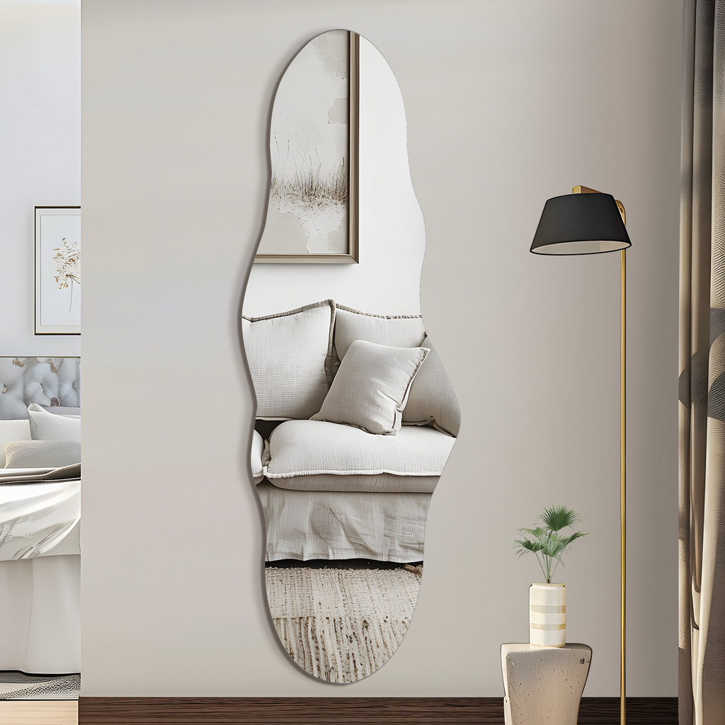 Abstracta Irregular Shaped Wall Mirror