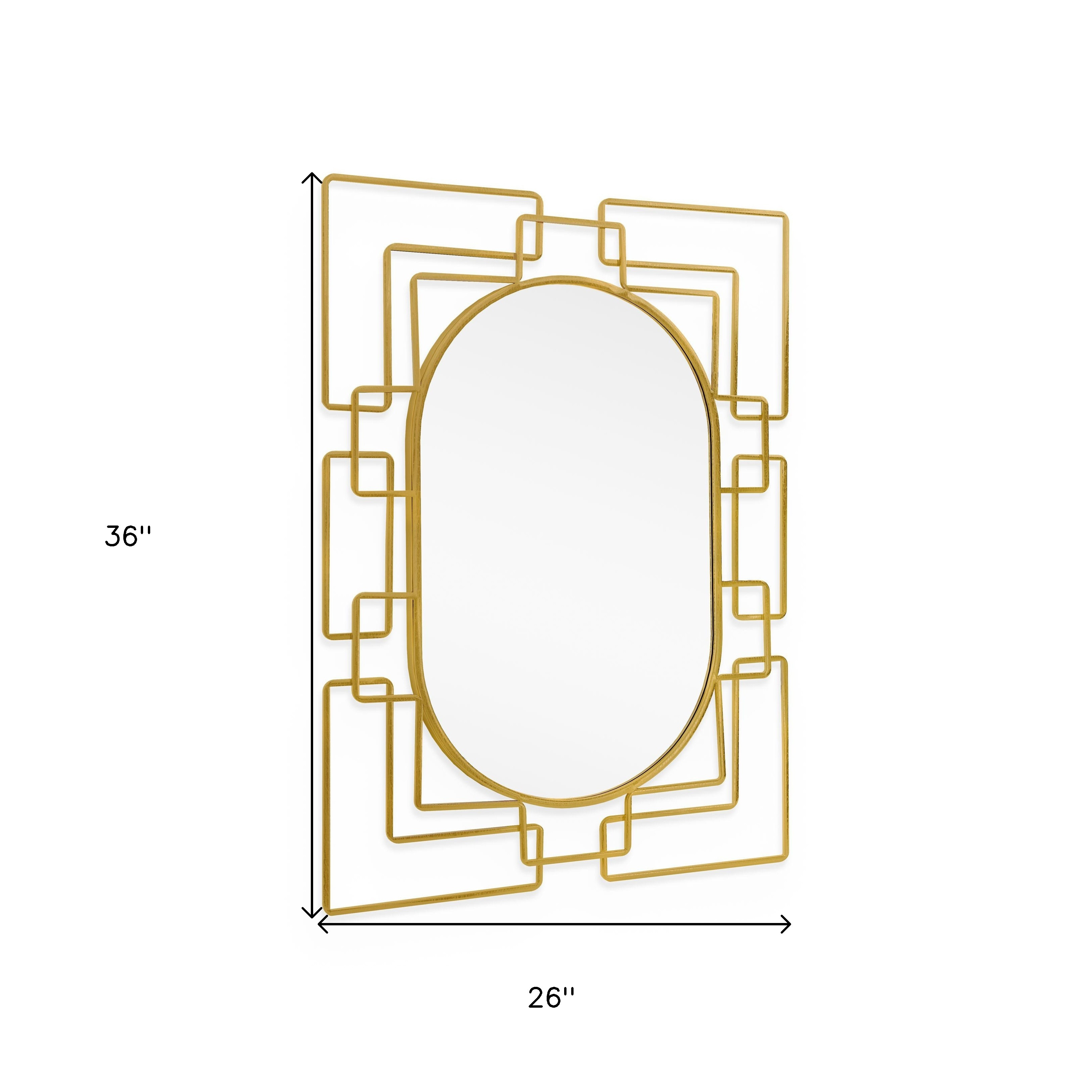 Aurora Statement Wall Mirror