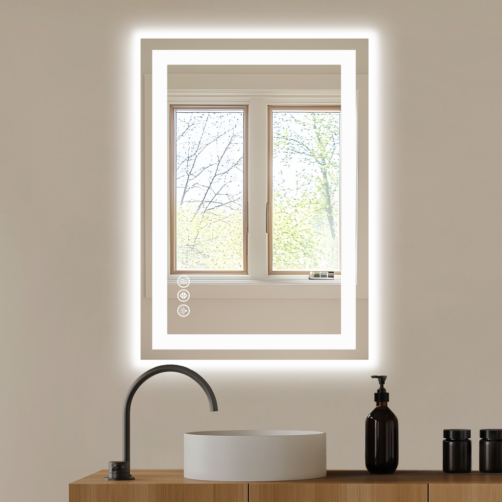 Lumen Frameless LED Vanity Mirror