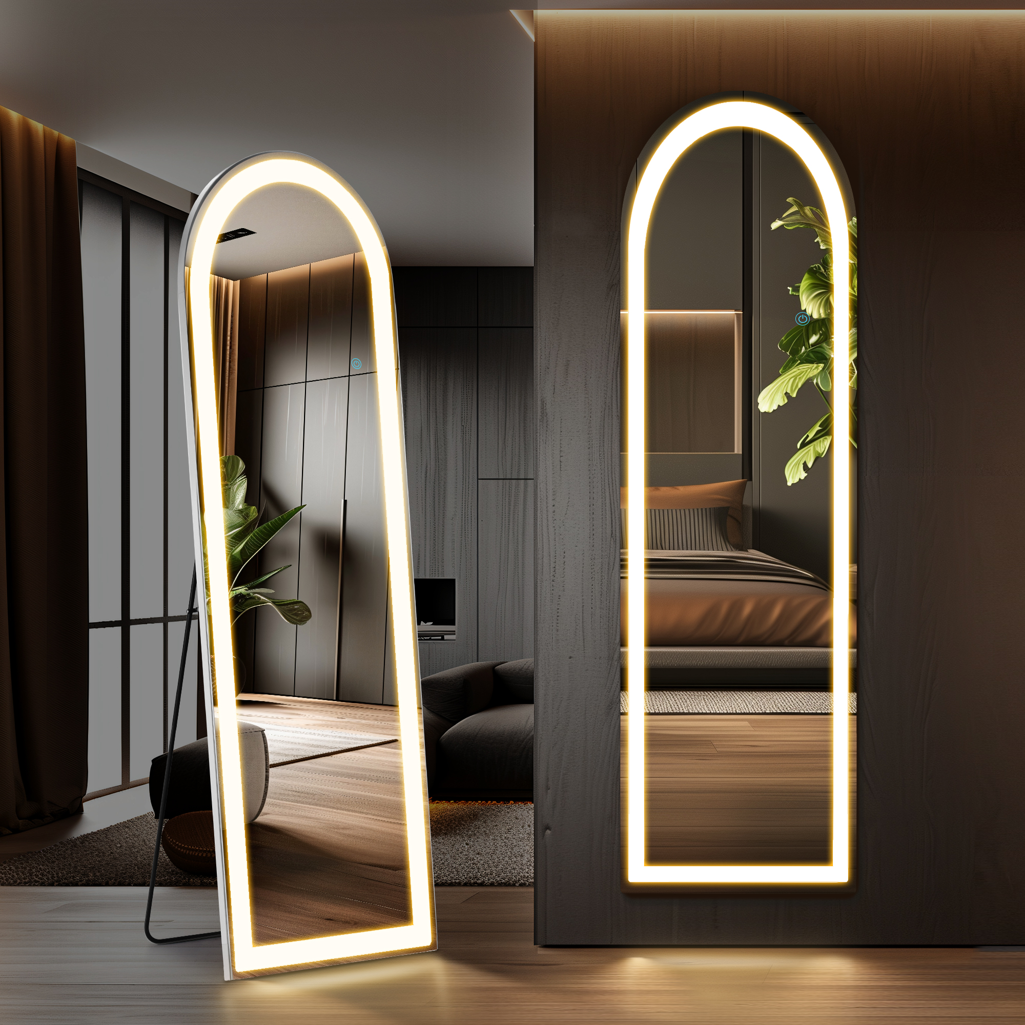 Halo Arch Mirror – Full Length